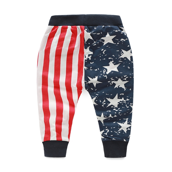 Παιδικά παντελόνια για αγόρια με σημαία των ΗΠΑ