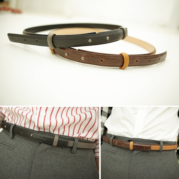 Ζώνες λεπτό ανδρών - 2 μοντέλα