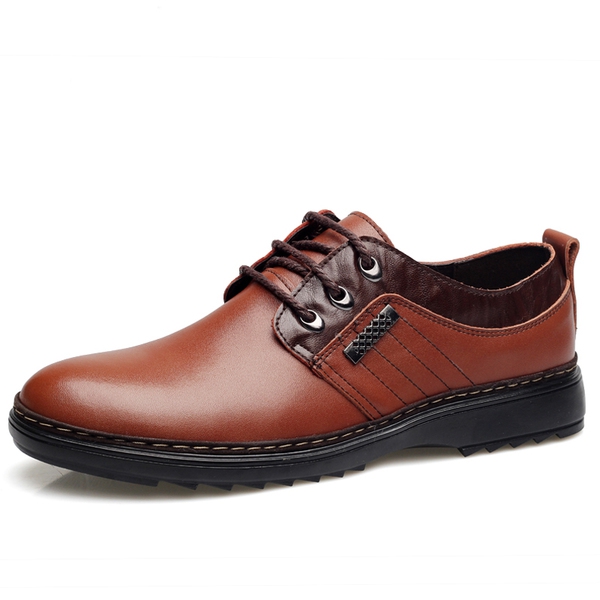 Мъжки бизнес ежедневни кожени обувки 3 модела