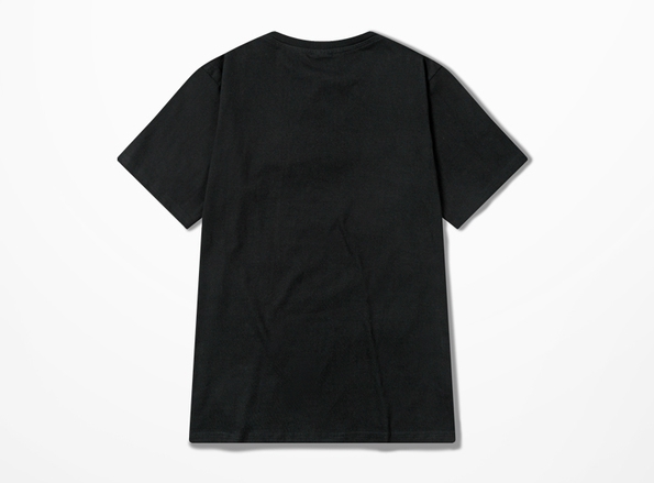 Ανδρών το καλοκαίρι t-shirts αστικό στυλ σε μαύρο και άσπρο