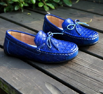 Пролетни стилни и модерни обувки за деца - момчета и момичета - кафяви, бели и сини