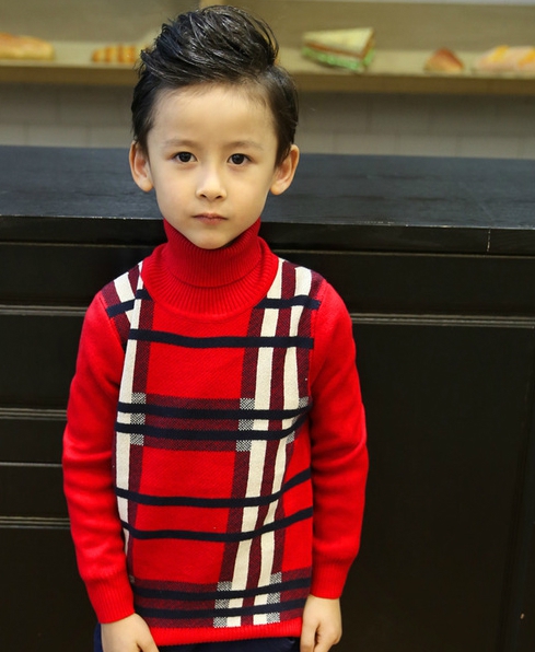 Цветни и красиви детски пуловери - червени, зелени и тъмносини модели - Left West