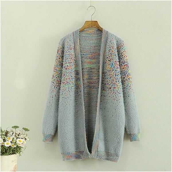 Γυναικείο χρωματιστό γιλέκο - την άνοιξη σε φωτεινά χρώματα