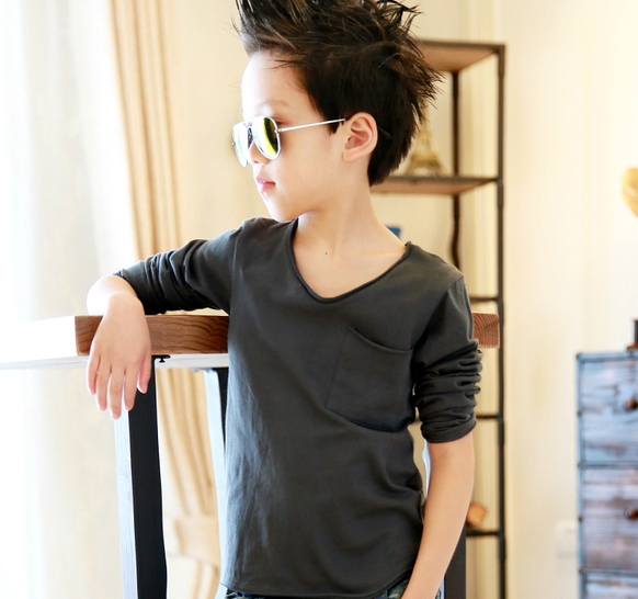 Παιδικές κομψές μπλούζες για την άνοιξη - 4 χρώματα