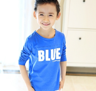 Παιδικά T-Shirt για αγόρια με μακριά μανίκα - Star and Blue - Last West