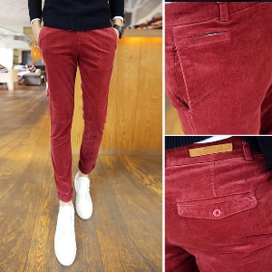 Мъжки цветни панталони - 4 модела 
