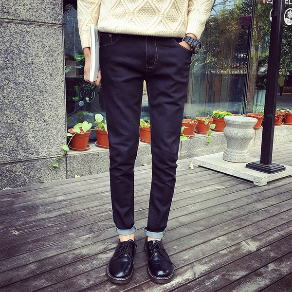 Αρσενικά παχύ και λεπτό τζιν άνοιξη - 3 μοντέλα