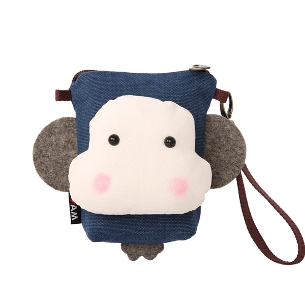 Маймунка - аксесоар в червен или син цвят