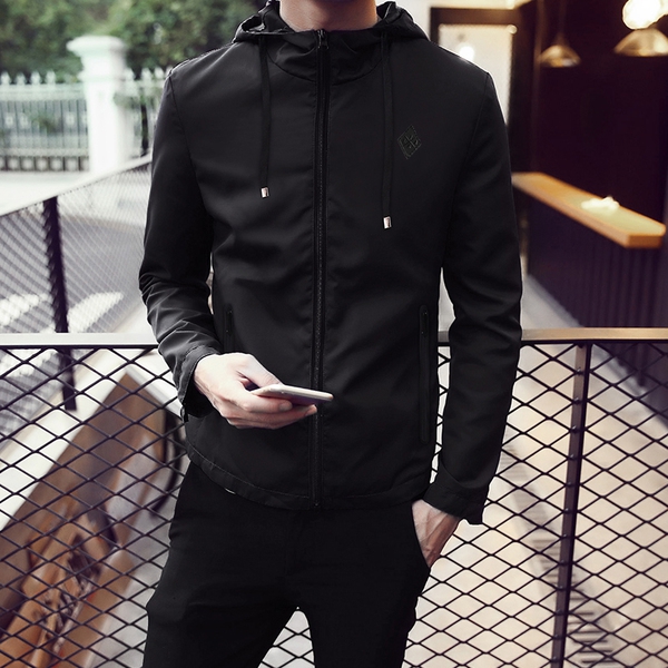 Есенно-пролетно мъжко яке - дебел и тънък модел в 5 цвята