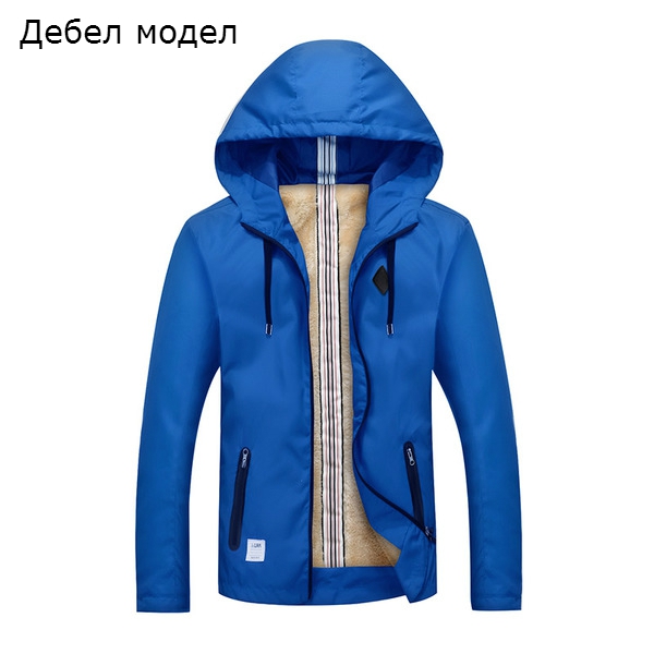 Есенно-пролетно мъжко яке - дебел и тънък модел в 5 цвята