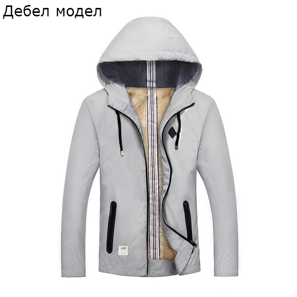 Есенно-пролетно мъжко яке - дебел и тънък модел в 5 цвята