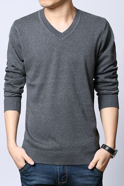 Πλεκτά πουλόβερ για τους άνδρες - 3 μοντέλα