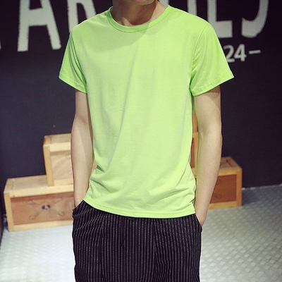 Αρσενικά μπλουζάκια με το O-σχήμα κολάρο - 11 διαφορετικά χρώματα