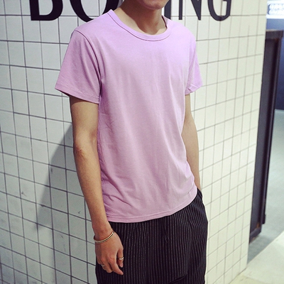 Αρσενικά μπλουζάκια με το O-σχήμα κολάρο - 11 διαφορετικά χρώματα