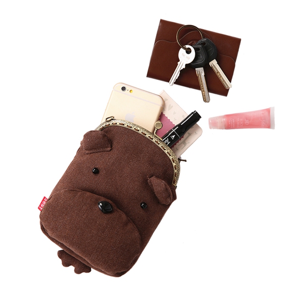 Мини цветна чантичка с пролетни мотиви