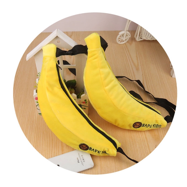 Детска чантичка 'Банан' - за малки деца - момчета и момичета