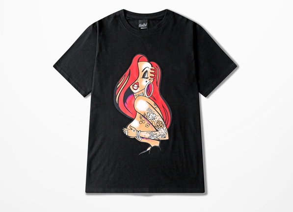 Αρσενικά αστικό Τ σε μαύρο και άσπρο