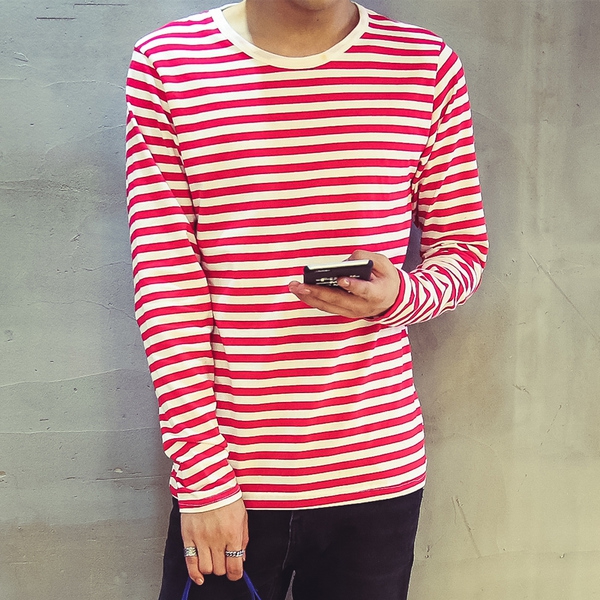 Мъжки блузи на райета - в 7 цвята