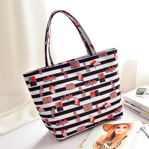 Καθημερινά τσάντα με λεπτές λαβές