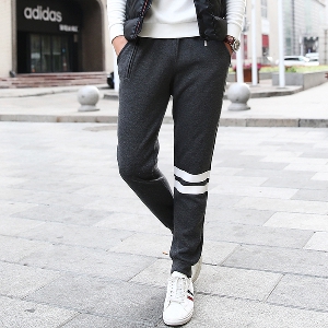 Мъжки спортен панталон подходящ за джогинг - в сив,бял,черен,син, и червен цвят