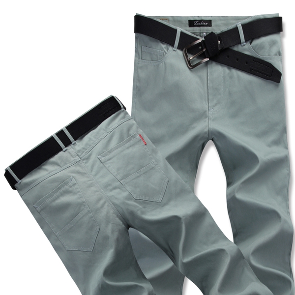 Модерни мъжки дънки - в син,черен,сив,кафяв и черен цвят