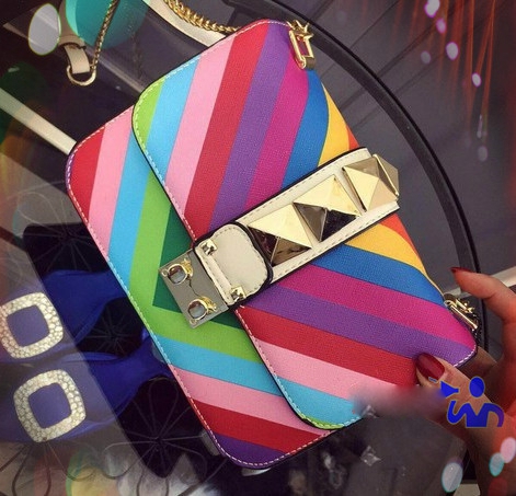 Γυναικεία  πολύχρωμα τσάντα - ΑΝΟΙΞΗ 2016