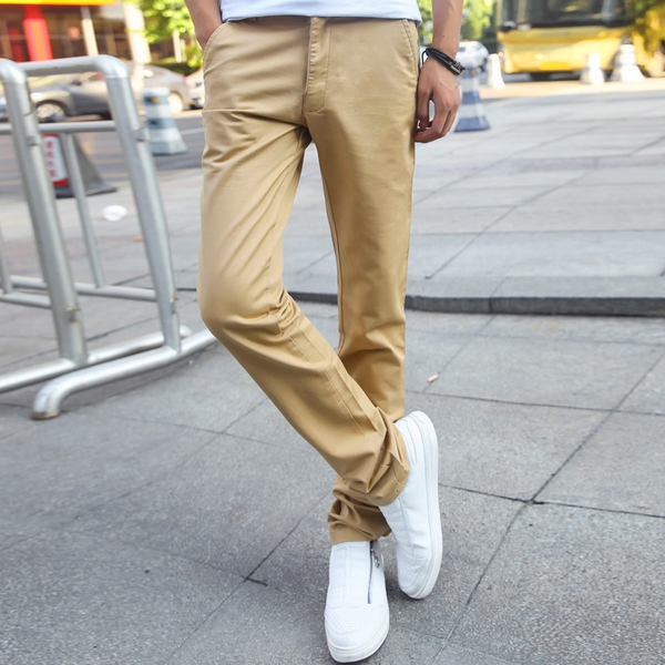 Αντρικά καθημερινά  παντελόνια - καφέ, πράσινο, μπλε, κόκκινο και μπλε