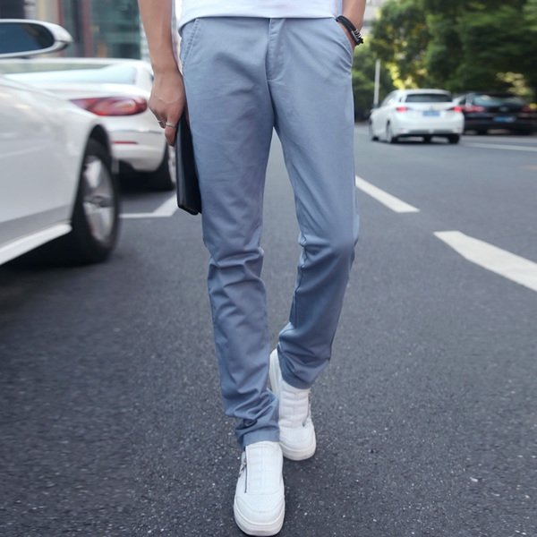 Αντρικά καθημερινά  παντελόνια - καφέ, πράσινο, μπλε, κόκκινο και μπλε