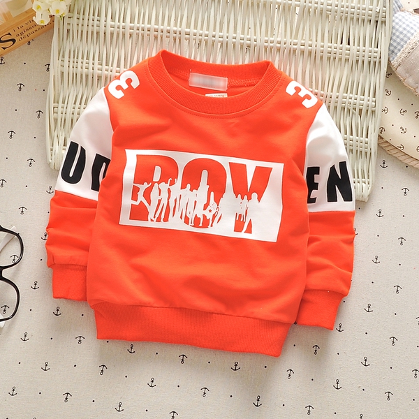 Блузка с дълъг ръкав за момчета