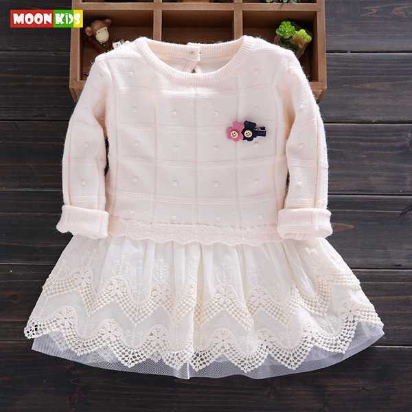 Детска туника с дантела за момичета