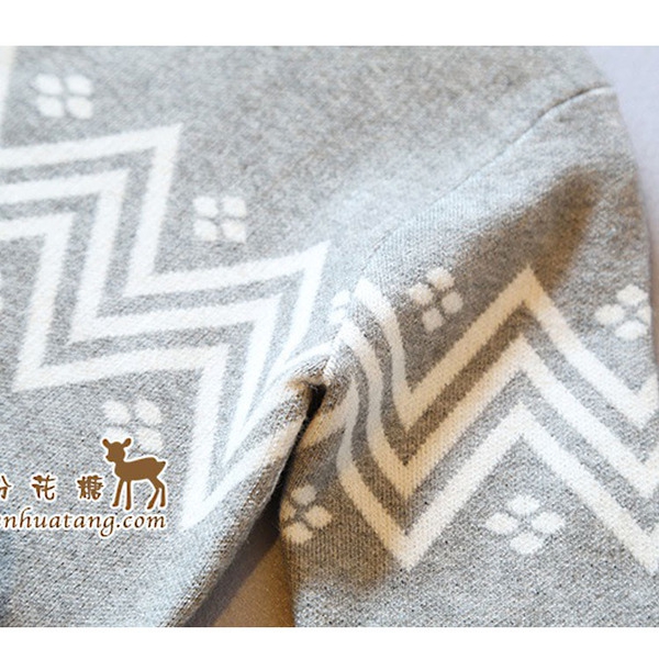 Детски комплект от пола и блузка - в сив цвят за момичета