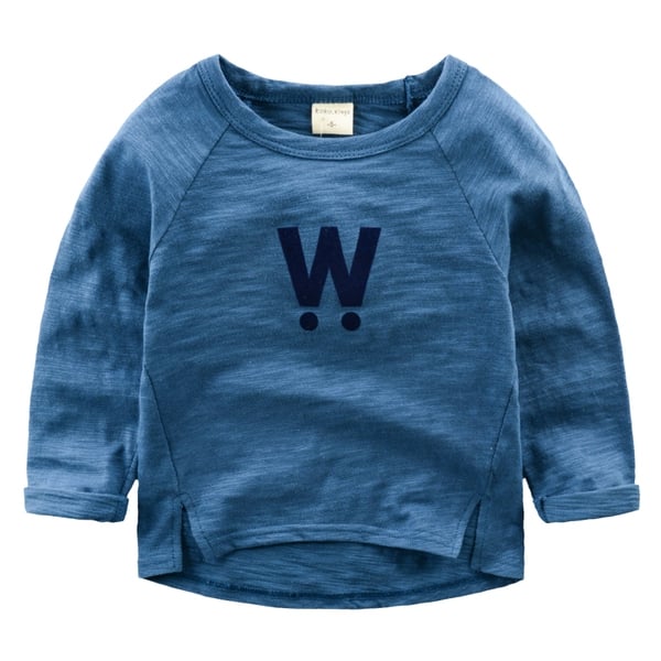 Детски пролетни блузи за момчета с плътен цвят - 5 модела 