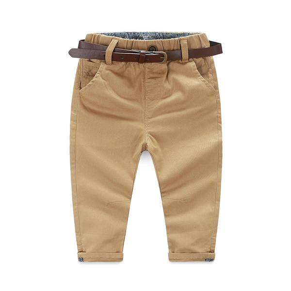 Παιδικά παντελόνια για αγόρια - σε μπλε και μπεζ χρώμα