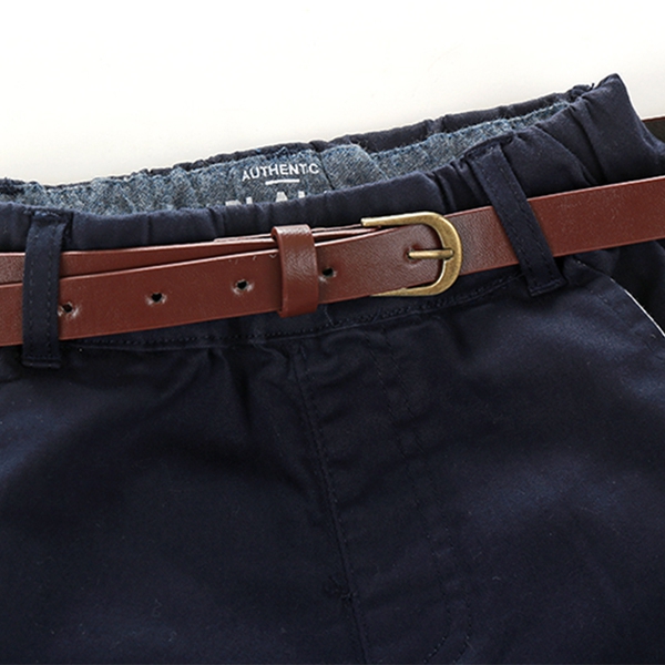 Παιδικά παντελόνια για αγόρια - σε μπλε και μπεζ χρώμα