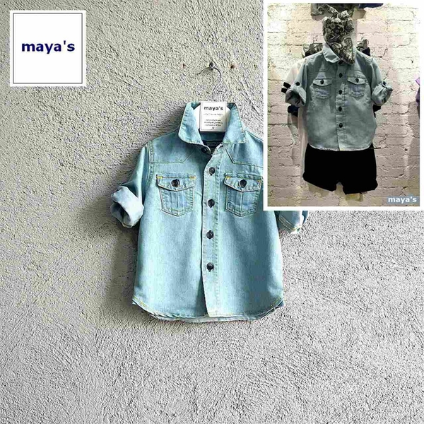 Детски ризи с къс ръкав за момчета - 8 модела 