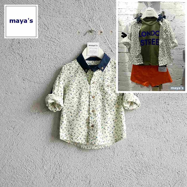 Детски ризи с къс ръкав за момчета - 8 модела 