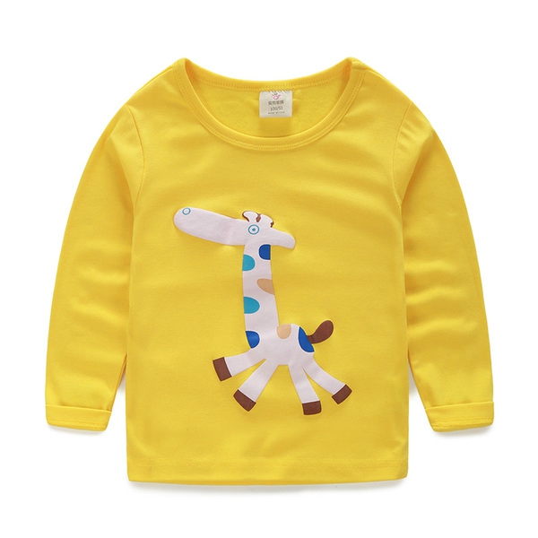 Детски блузи за момичета - различни анимационни изображения в много различни цветове