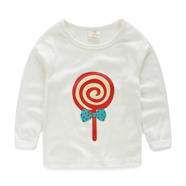 Детски блузи за момичета - различни анимационни изображения в много различни цветове