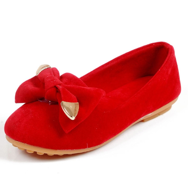 Καθημερινά παιδικά παπούτσια  για κορίτσια με κορδέλα σε κόκκινο, μοβ και κίτρινο χρώμα - κορυφαία μοντέλα σε καλή τιμή