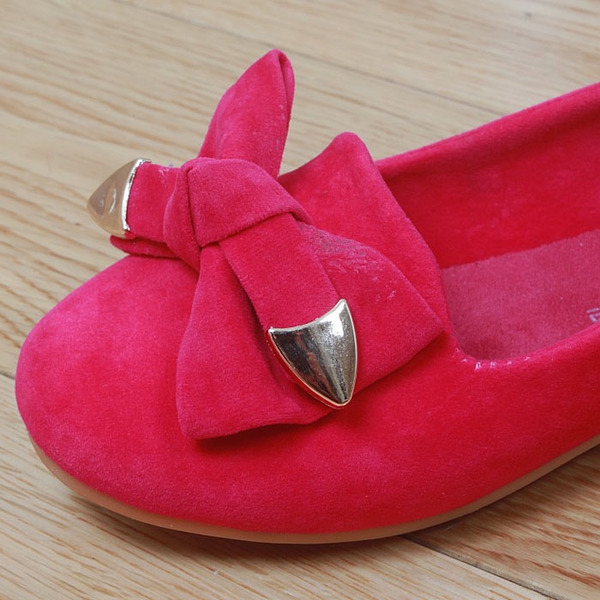 Καθημερινά παιδικά παπούτσια  για κορίτσια με κορδέλα σε κόκκινο, μοβ και κίτρινο χρώμα - κορυφαία μοντέλα σε καλή τιμή