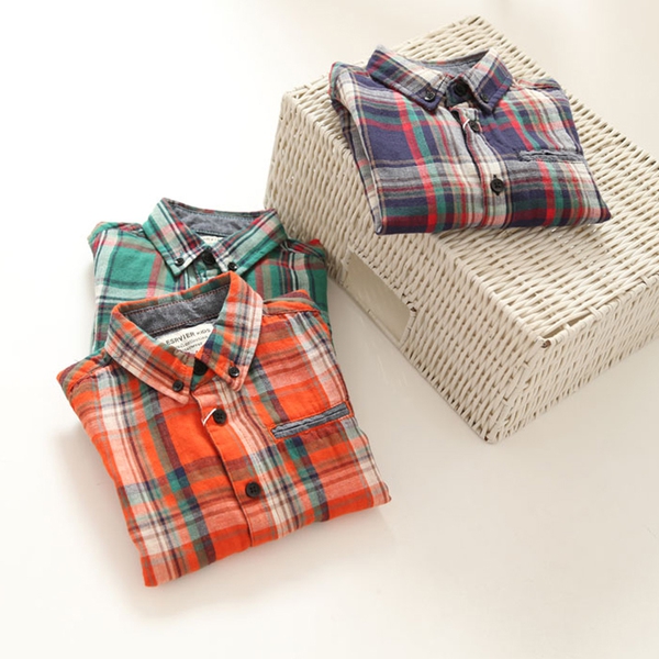 Βαμβακερό πουκάμισο για αγόρια