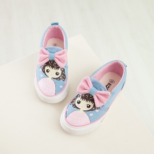 Детски ежедневни обувки за момичета в три цвята