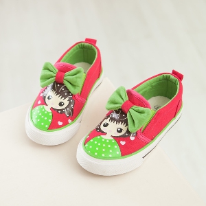 Παιδικά καθημερινά παπούτσια για κορίτσια σε τρία χρώματα
