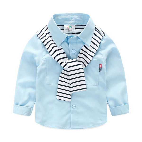 Детска риза за момчета в 3 цвята 