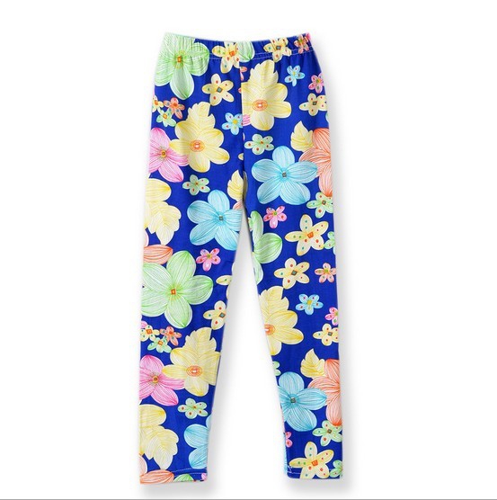 Детски дълги панталони за момичета - еластични и цветни в няколко модела