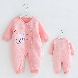 Зимно-есенни бебешки дрехи за момичета и момчета - син,бял,розов и жълт цвят