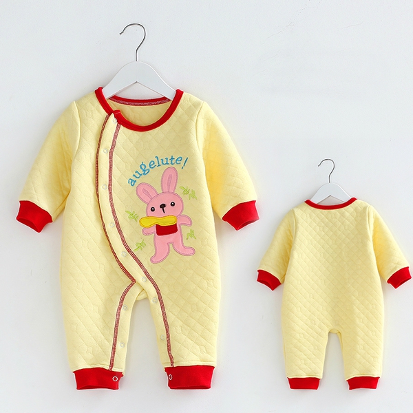 Зимно-есенни бебешки дрехи за момичета и момчета - син,бял,розов и жълт цвят