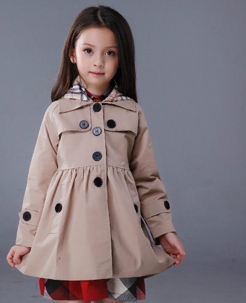 Βαμβακερά μπουφάν για κορίτσια με αποσπώμενη κουκούλα - μαύρο και ανοικτό καφέ χρώμα