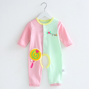 Пролетни бебешки дрехи за момчета и момичета - на райета, розов, син, бял ,жълт, червен и други цветове 