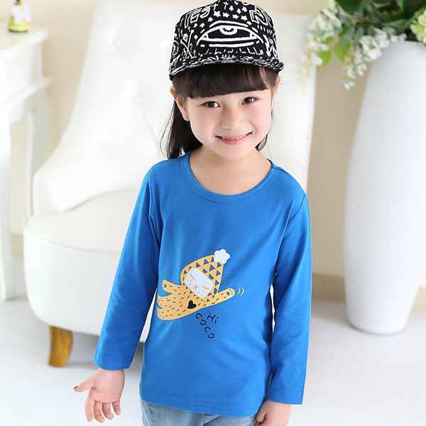 Детски блузи с дълъг ръкав за момичета - 42 модела 